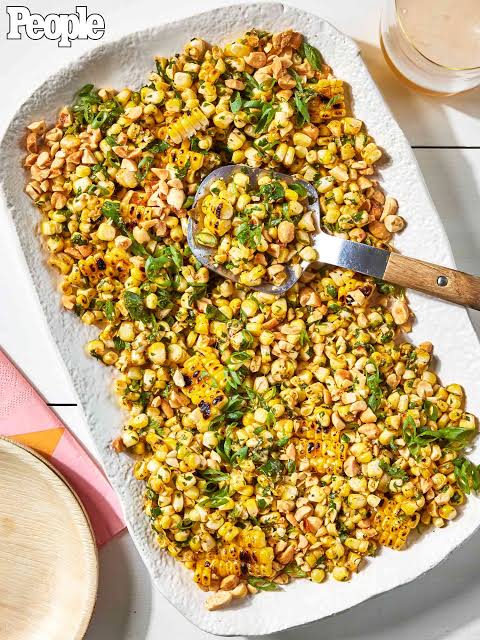 Corn Peanut Salad